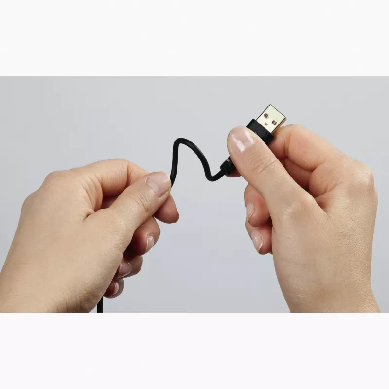 Hama 0,75 m USB laidas USB2.0-A/USB2.0 Micro-B Juodas
