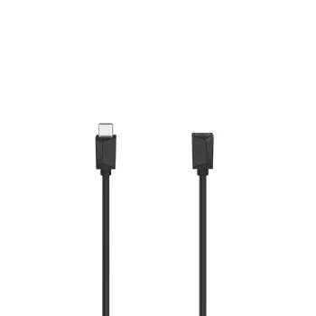 Hama Full-Featured USB laidas USB 3.2 Gen 1 (3.1 Gen 1) 0,5 m USB C juodas