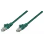Intellinet tinklo kabelis, Cat6, 1,5 m, žalias, varis, S/FTP, LSOH / LSZH, PVC, RJ45, paauksuoti kontaktai, besipynimo apsauga, su apsauginiu gaubteliu, garantija visam naudojimo laikui