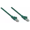 Intellinet tinklo kabelis, Cat6, 1,5 m, žalias, varis, S/FTP, LSOH / LSZH, PVC, RJ45, paauksuoti kontaktai, besipynimo apsauga, su apsauginiu gaubteliu, garantija visam naudojimo laikui