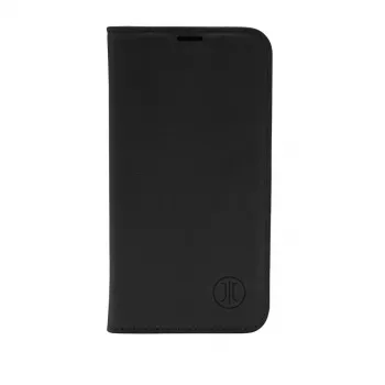 Folio Case JT BERLIN BookCase Tegel Juoda, skirtas iPhone 15 Pro 15,5 cm