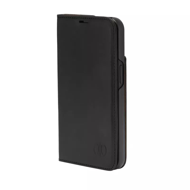 Folio dėklas JT BERLIN BookCase Tegel Juoda skirtas iPhone 15 15,5 cm