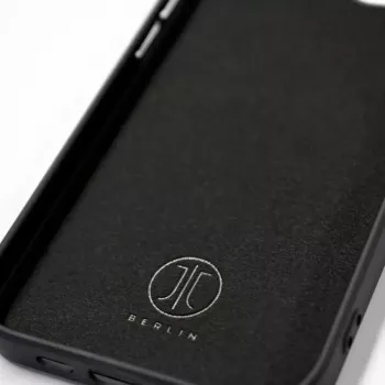 Dėklas JT BERLIN Pankow Soft mobiliojo telefono dėklas 17 cm Juodas