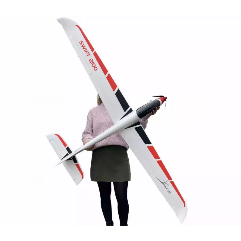 Lėktuvas Amewi Swift 2100 elektrinis variklis 1,35 kg nuo 14 metų