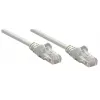 Intellinet tinklo komutacinis kabelis, Cat6A, 20 m, pilkas, varinis, S/FTP, LSOH / LSZH, PVC, RJ45, auksuoti kontaktai, neužkabinamas, su apsauginiu gaubteliu, garantija visam gyvenimui