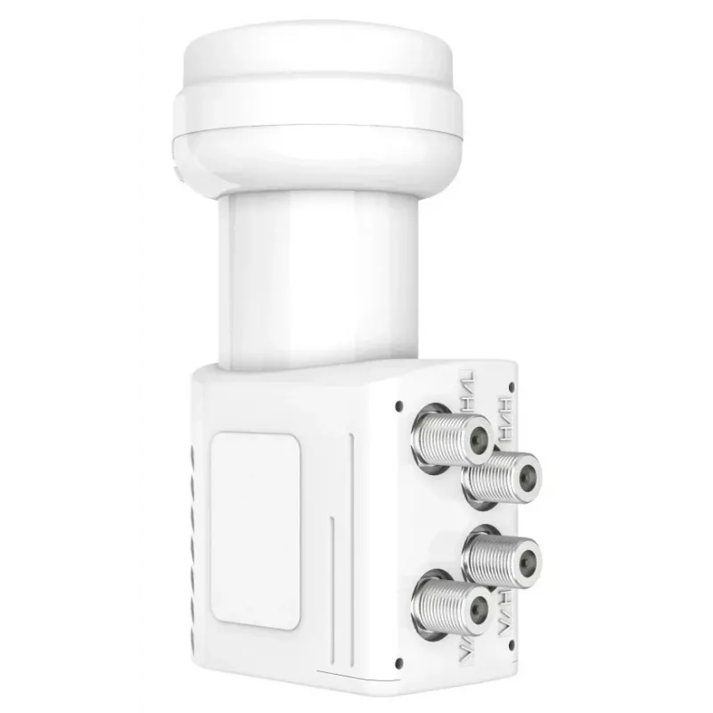Hama 00205376 mažo triukšmo blokinis keitiklis (LNB) 10,7–12,75 GHz, baltas