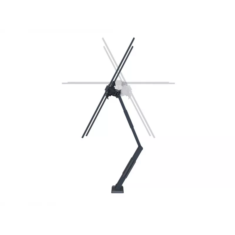 Montavimo svirtis Multibrackets M VESA Flexarm Thin Juoda