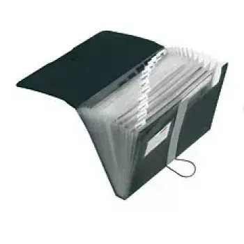 Herlitz 11208394 juodas aplankas