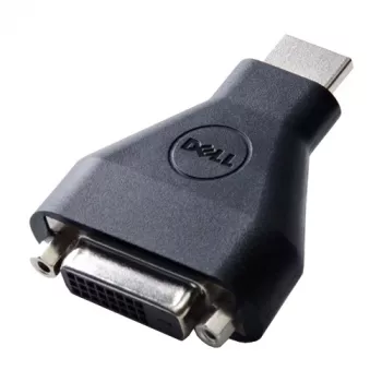 DELL 492-11681 jungčių adapteris 19 kontaktų HDMI-A (vyriška) į 24 kontaktų DVI (moteriška) Juodas