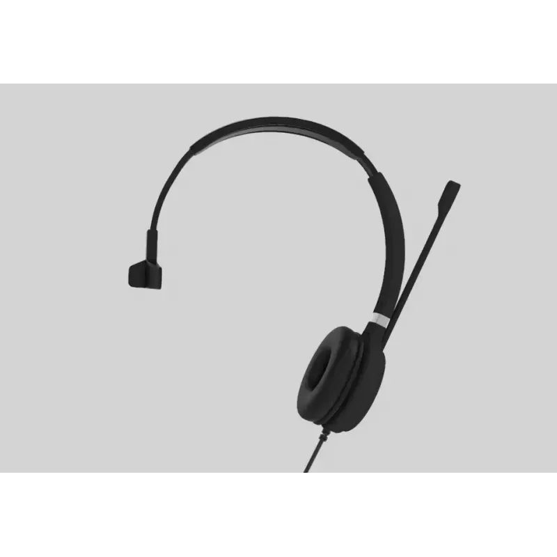 Yealink UH36 Mono laisvų rankų įranga laidinė ant galvos biurui / skambučių centrui USB Type-A juoda, sidabrinė