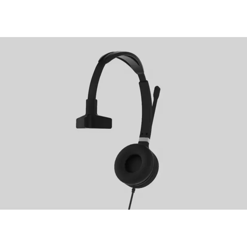 Yealink UH36 Mono laisvų rankų įranga laidinė ant galvos biurui / skambučių centrui USB Type-A juoda, sidabrinė