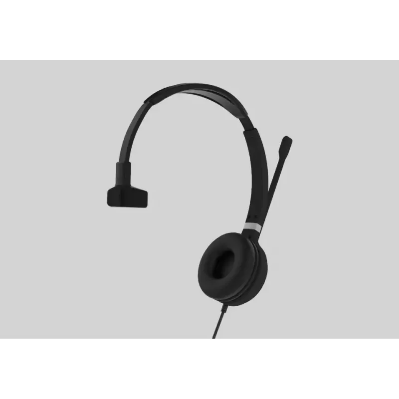 Yealink UH36 Mono laisvų rankų įranga laidinė ant galvos biurui / skambučių centrui USB Type-A juoda, sidabrinė