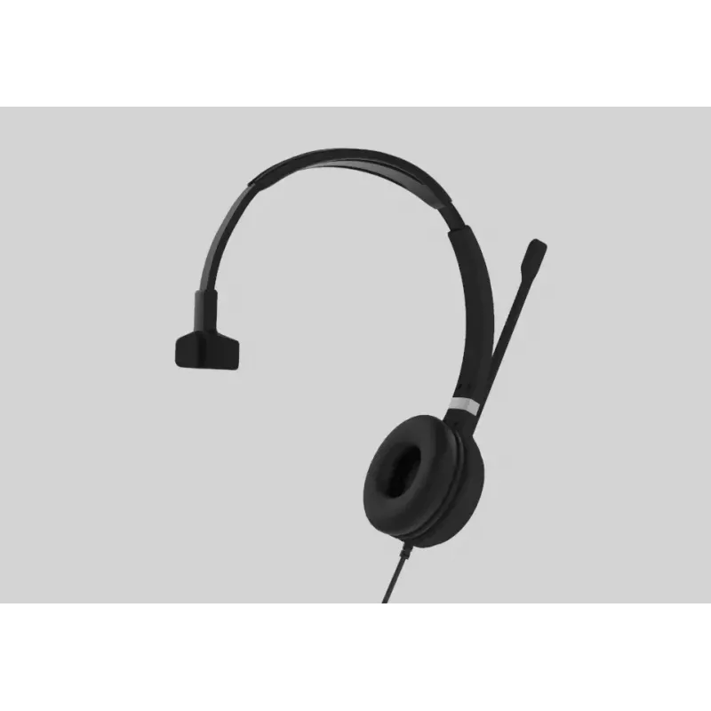 Yealink UH36 Mono laisvų rankų įranga laidinė ant galvos biurui / skambučių centrui USB Type-A juoda, sidabrinė