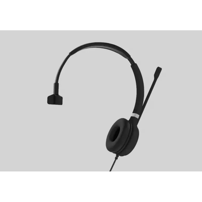 Yealink UH36 Mono laisvų rankų įranga laidinė ant galvos biurui / skambučių centrui USB Type-A juoda, sidabrinė
