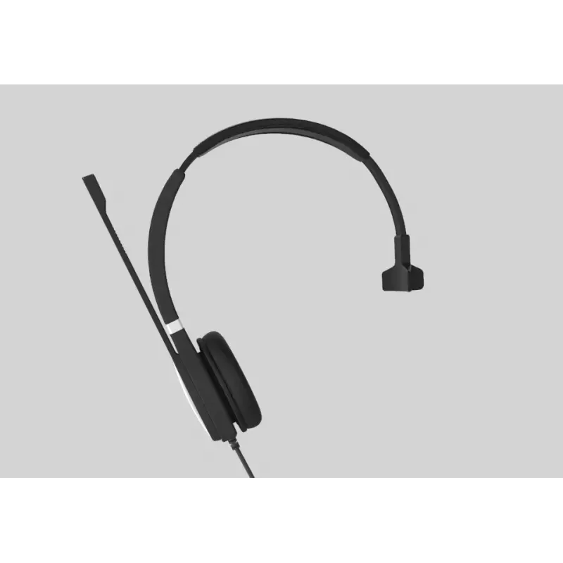 Yealink UH36 Mono laisvų rankų įranga laidinė ant galvos biurui / skambučių centrui USB Type-A juoda, sidabrinė