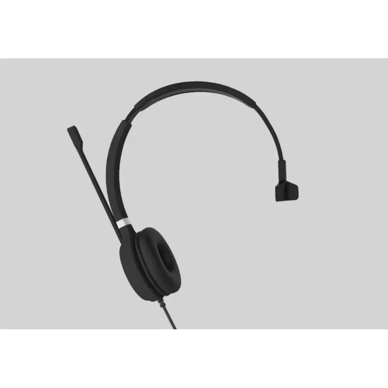 Yealink UH36 Mono laisvų rankų įranga laidinė ant galvos biurui / skambučių centrui USB Type-A juoda, sidabrinė