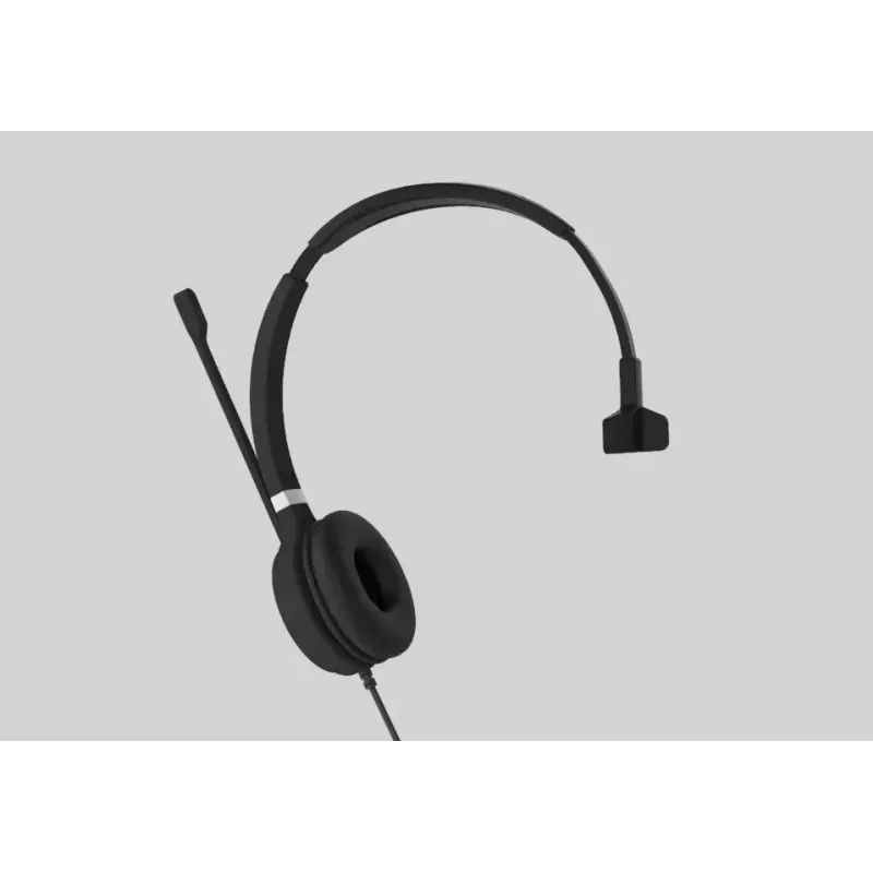 Yealink UH36 Mono laisvų rankų įranga laidinė ant galvos biurui / skambučių centrui USB Type-A juoda, sidabrinė
