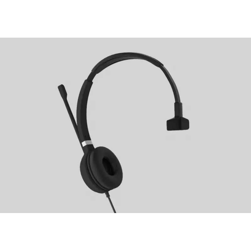 Yealink UH36 Mono laisvų rankų įranga laidinė ant galvos biurui / skambučių centrui USB Type-A juoda, sidabrinė
