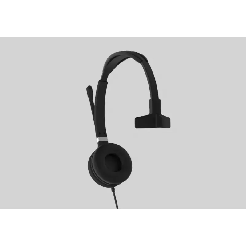 Yealink UH36 Mono laisvų rankų įranga laidinė ant galvos biurui / skambučių centrui USB Type-A juoda, sidabrinė