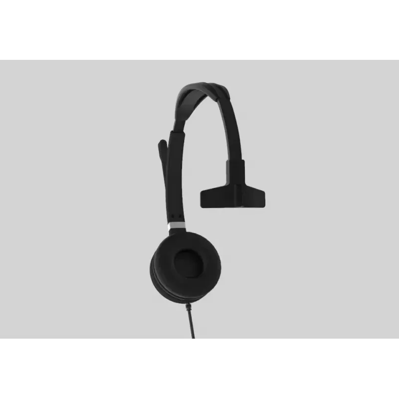 Yealink UH36 Mono laisvų rankų įranga laidinė ant galvos biurui / skambučių centrui USB Type-A juoda, sidabrinė