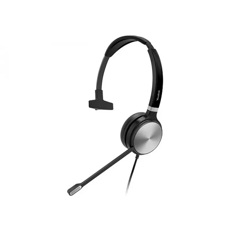 Yealink UH36 Mono laisvų rankų įranga laidinė ant galvos biurui / skambučių centrui USB Type-A juoda, sidabrinė