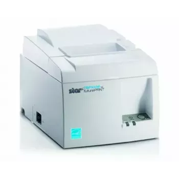 Terminis kvitų spausdintuvas Star Micronics TSP143IIIBI2 203 dpi, įmontuota pjaustyklė, baltas