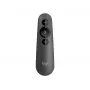 Belaidis pristatymo pultelis Logitech R500s Bluetooth RF Graphite lazerinis žymeklis