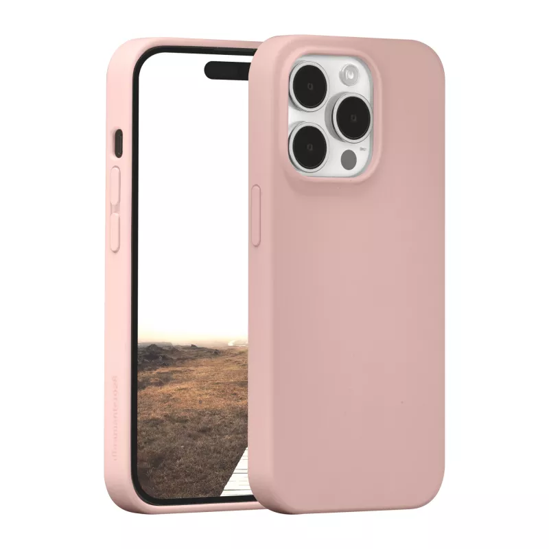 Cover dbramante1928 Monaco iPhone 15 Pro Pink sand
