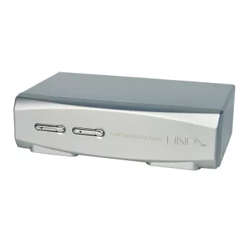 Lindy 2 prievadų KVM Switch Pro USB 2.0, DisplayPort 1.2 su TTU