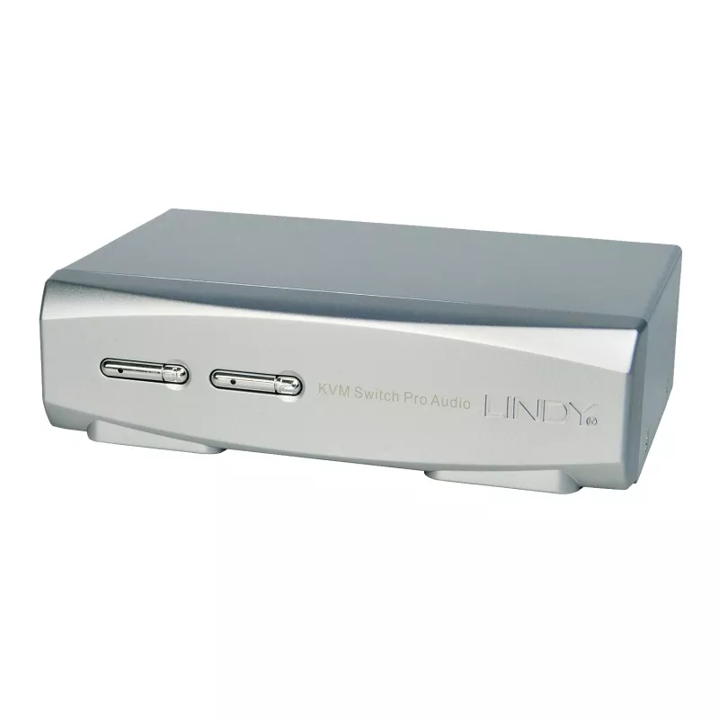 Lindy 2 prievadų KVM Switch Pro USB 2.0, DisplayPort 1.2 su TTU