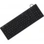 KeySonic KSK-6031INEL-B (DE) klaviatūra, pramoninė, USB, QWERTZ, vokiška, juoda