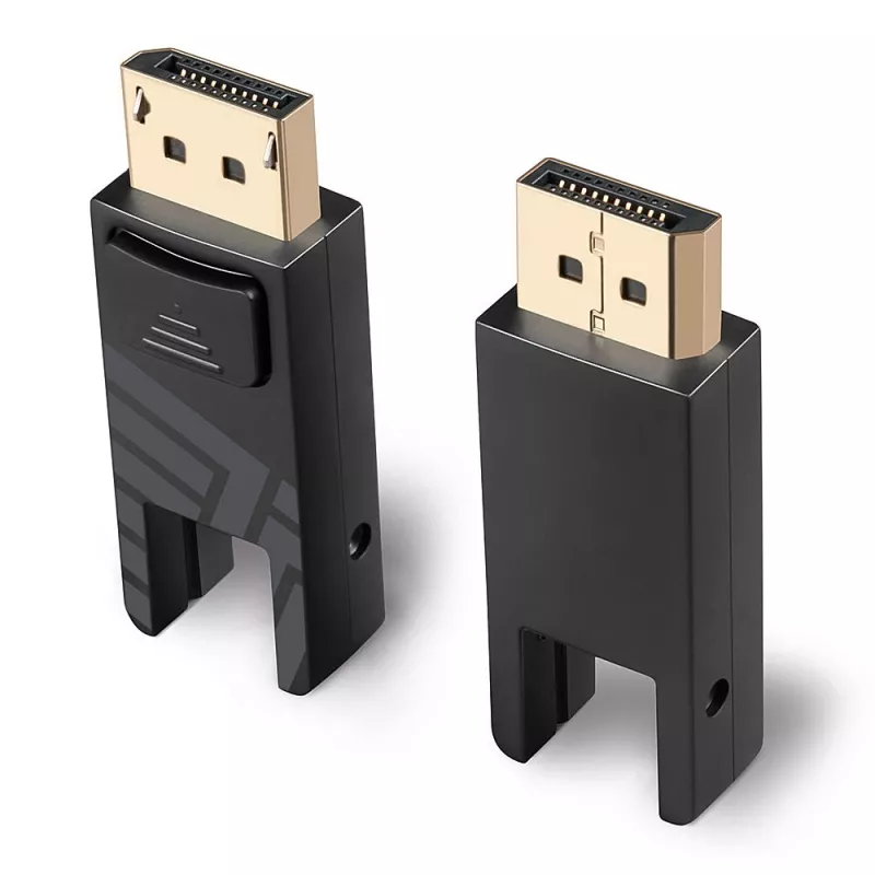 Lindy 100m šviesolaidinis hibridinis Mini DisplayPort 1.4 kabelis su nuimamomis DP jungtimis