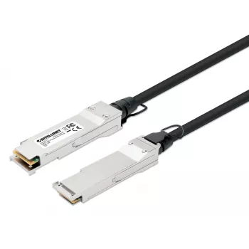 Intellinet 2 m 40G QSFP+ pasyvus tiesioginio prijungimo vario Twinax laidas 30AWG MSA QSFP-H40G-CU2M suderinamas