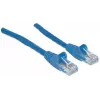 “Intellinet” tinklo kabelis, Cat6A, 7,5 m, mėlynas, varis, S/FTP, LSOH / LSZH, PVC, RJ45, paauksuoti kontaktai, nesivelkantis, apsaugotas, garantija visam tarnavimo laikui