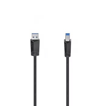 Hama 00200625 USB laidas USB 3.2 Gen 1 (3.1 Gen 1) 1,5 m USB A USB B juodas