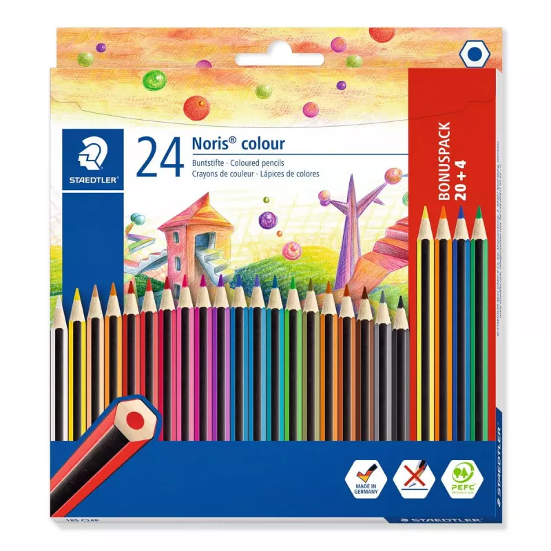 Spalvoti pieštukai Staedtler 185 C24P