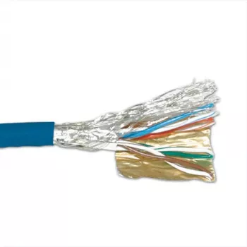 Jungiamasis laidas ACT CAT6 S/FTP PVC vytos gyslos mėlynas 305 m