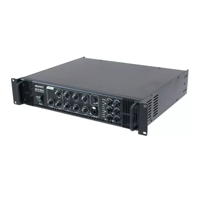 Garso stiprintuvas Omnitronic 80709781 Performance/stage Juoda