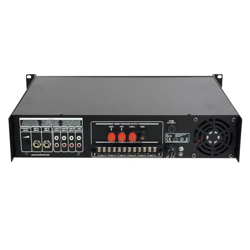 Audio stiprintuvas Omnitronic 80709721 Performance/stage Juoda