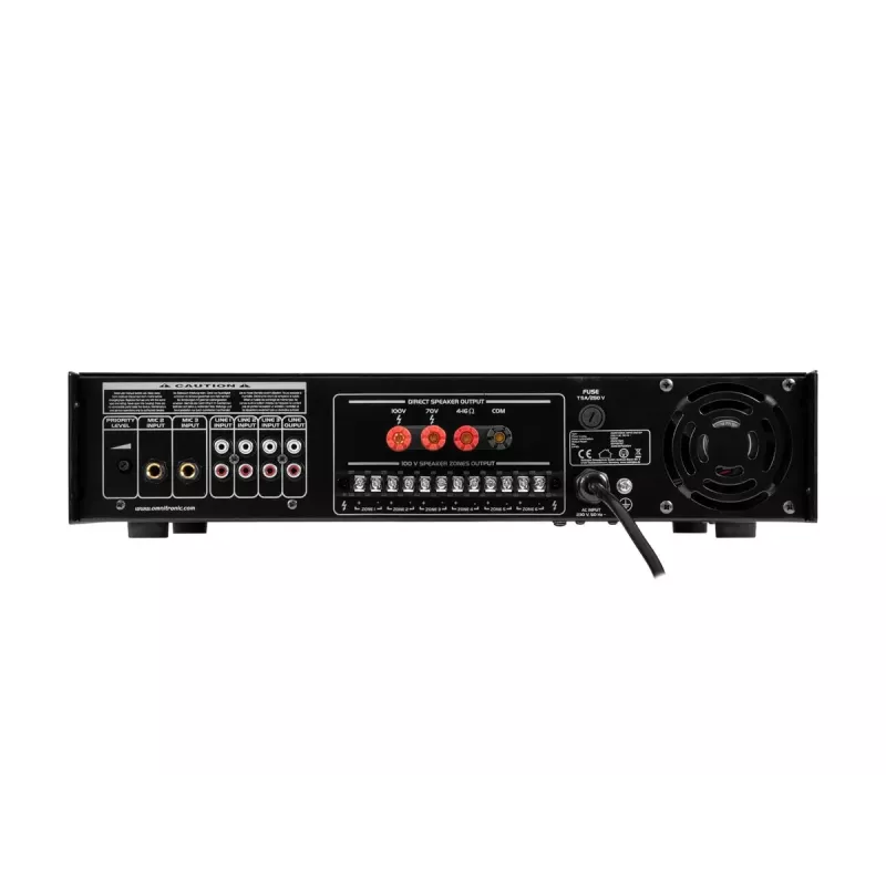 Garso stiprintuvas Omnitronic 80709787 Performance/stage Juoda