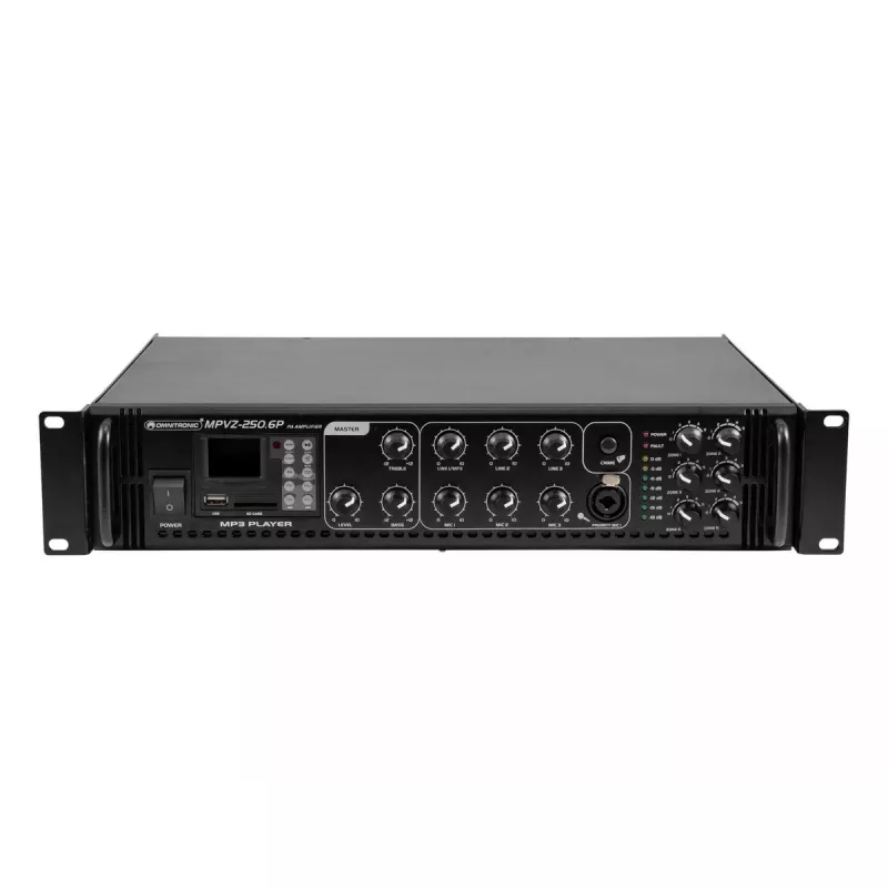 Garso stiprintuvas Omnitronic 80709787 Performance/stage Juoda