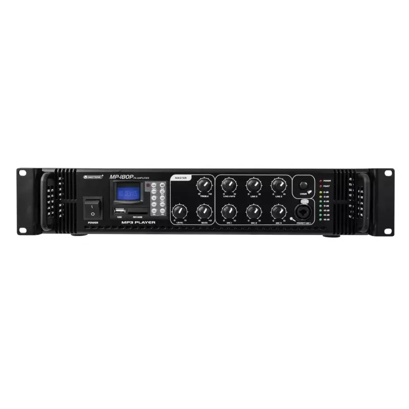 Garso stiprintuvas Omnitronic 80709631 Performance Stage Juoda