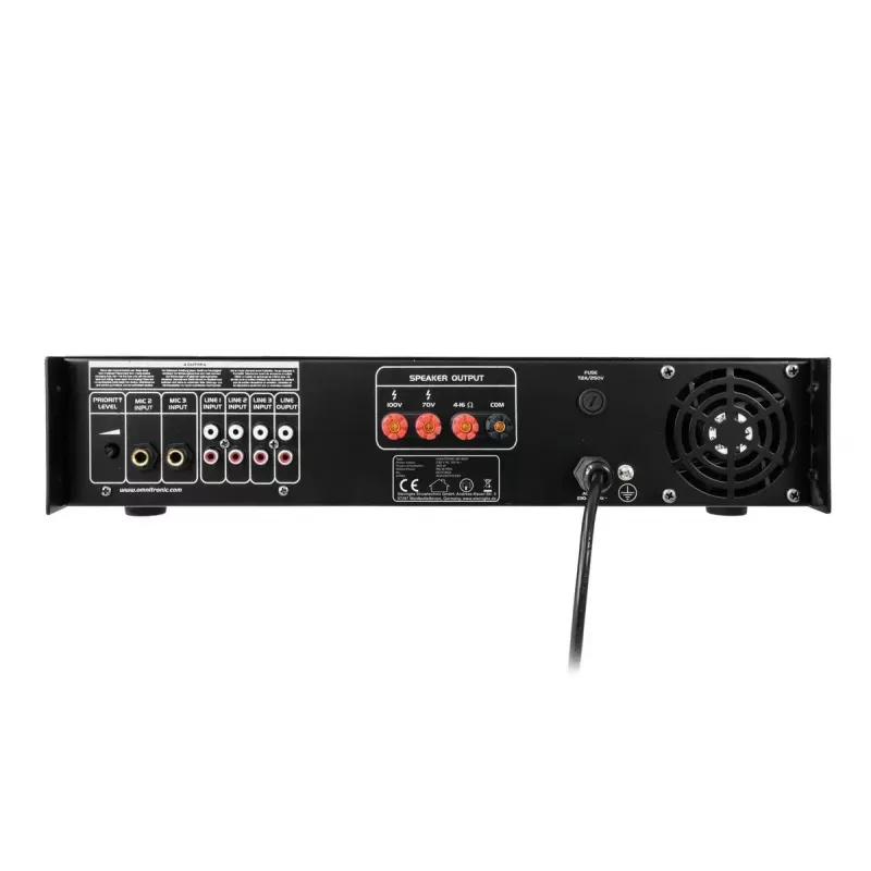 Garso stiprintuvas Omnitronic 80709631 Performance Stage Juoda