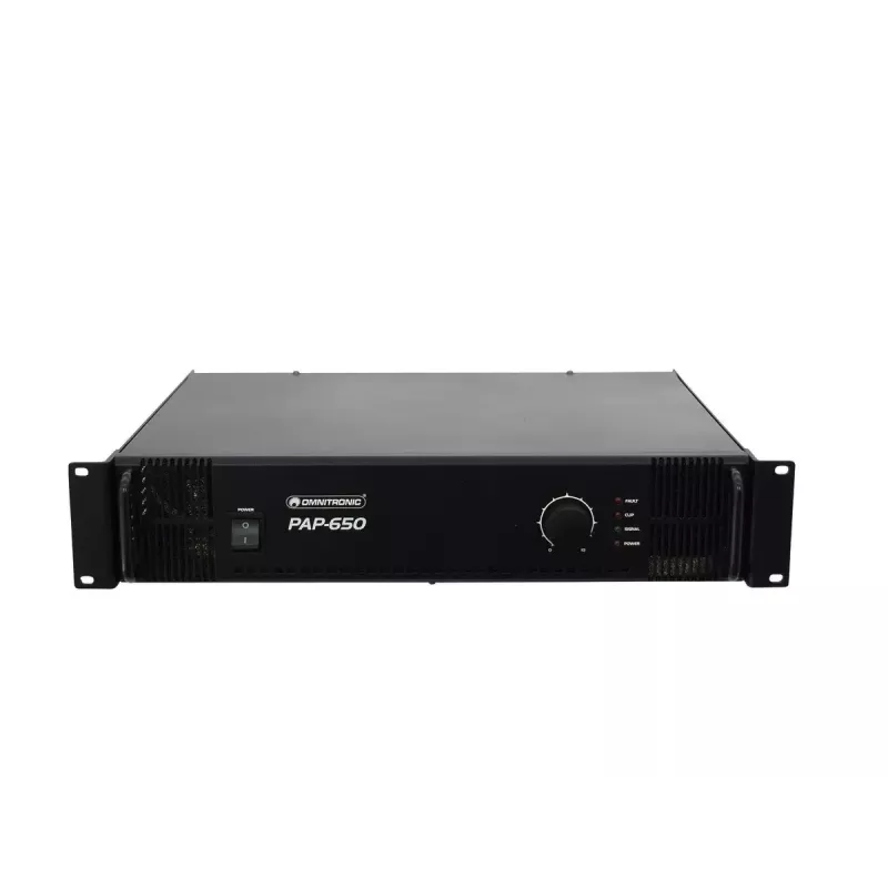 Garso stiprintuvas Omnitronic 80709820 Performance/stage Juoda