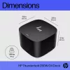 HP Thunderbolt Dock 280W G4 Laidinė prijungimo stotelė Thunderbolt 4 Juoda