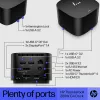 HP Thunderbolt Dock 280W G4 Laidinė prijungimo stotelė Thunderbolt 4 Juoda