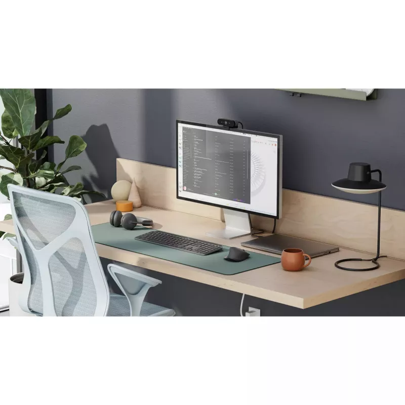 Logitech 4K Pro Webkamera 4096 x 2160 juoda su triukšmą slopinančiais mikrofonais