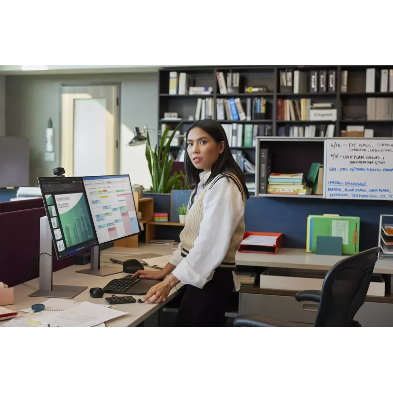 HP Series 7 Pro 24 colių WUXGA monitorius - 724pn, 61 cm (24 colių), 1920 x 1200 pikselių, WUXGA, LCD, 5 ms, sidabrinis