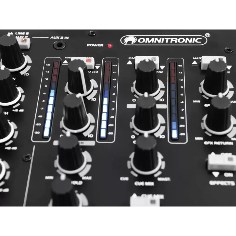 Mixer Omnitronic CM-5300 5 kanalai 20 - 20000 Hz Juoda