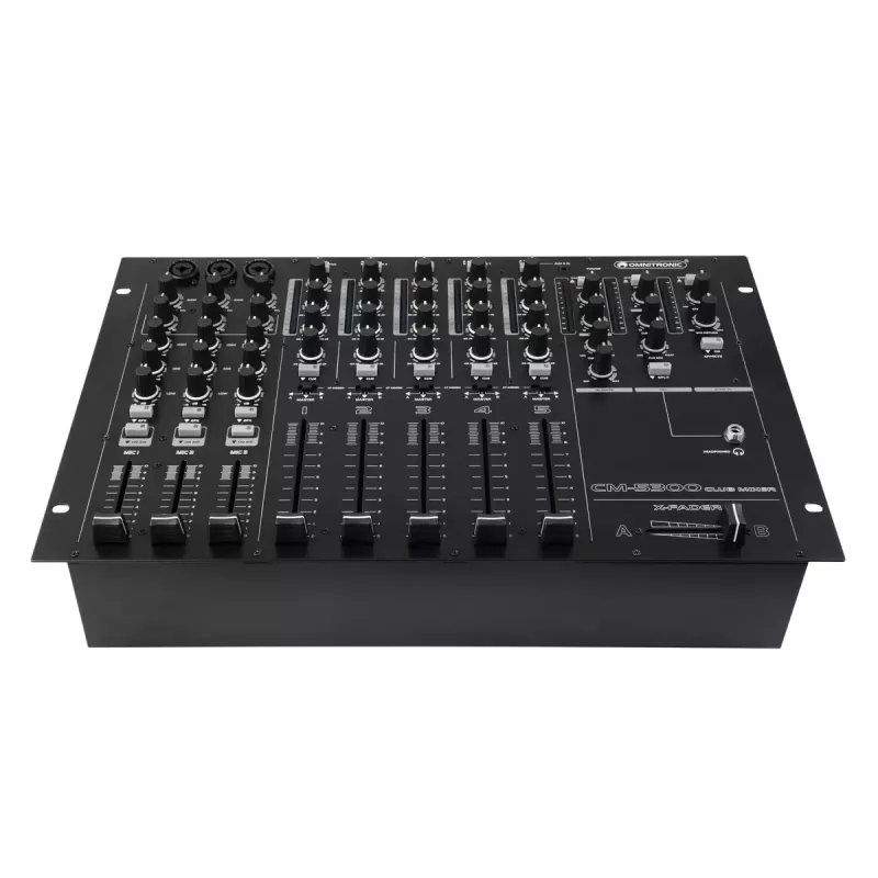 Mixer Omnitronic CM-5300 5 kanalai 20 - 20000 Hz Juoda